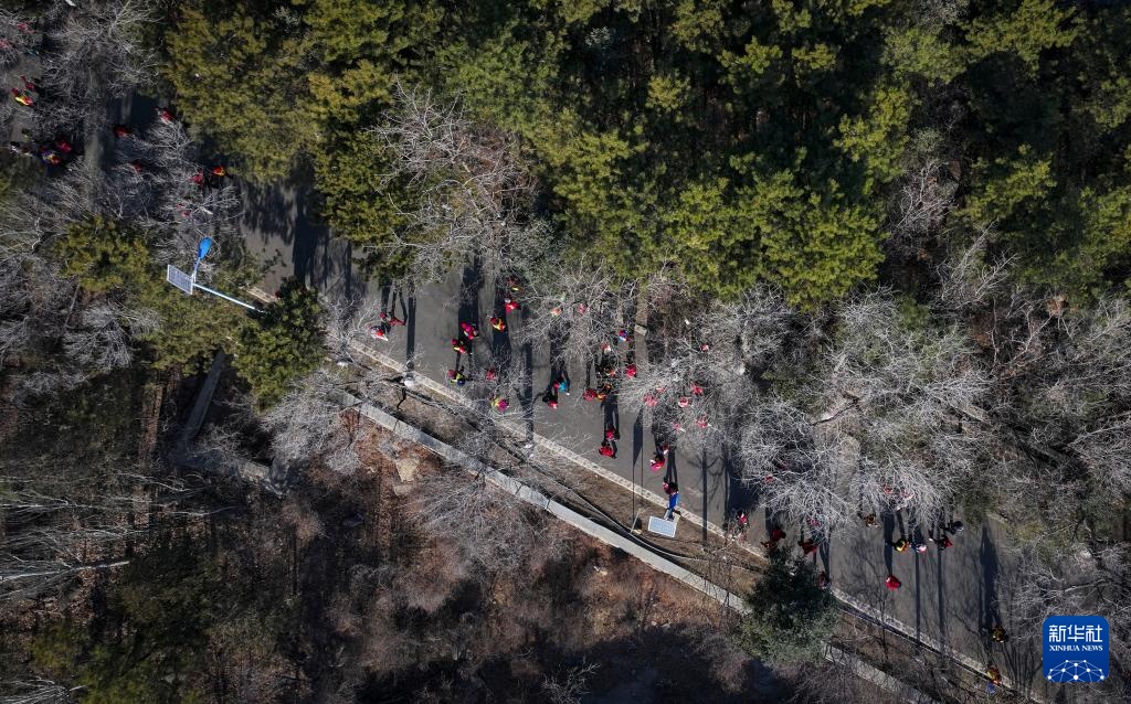 全民健身——登高健身迎新年火狐电竞官方网站(图1)